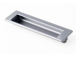 CUVETTE ZAMAC TEINTE ALUMINIUM 128mm