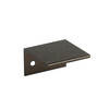 POIGNEE D ANGLE/ALU BRUSHED DARK  BRONZE 40 42 2 25mm CC 24m