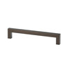 GREEP STIEN 160MM ALUMINIUM / BRUSHED DARK BRONZE