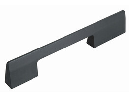 POIGNEE POINTU ALUMINIUM /NOIR 160MM