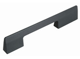 POIGNEE POINTU ALUMINIUM /NOIR 160MM