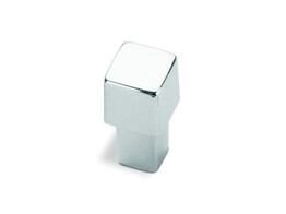 BOUTON  SQUARE  12x12 TEINTE CHROME