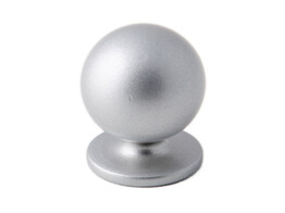 BOUTON BOULE 20mm LAITON / ALUMINIUM.