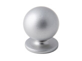 KNOP BOL 20MM MESSING/ALUMINIUM