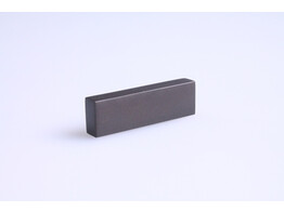 POIGNEE RECTANGLE  PICCOLO  BRONZE FONCE 8X15X50 MM