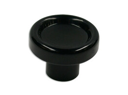 BOUTON PVC 28MM NOIR