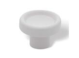 BOUTON PVC 28MM BLANC