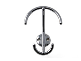 PORTE-MANTEAU ZAMAC CHROME 90x115mm