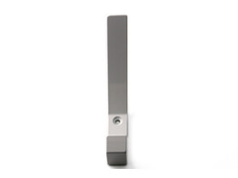 PORTE-MANTEAU SIMPLE 76X105mm ALUMINIUM / B