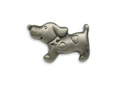 BOUTON CHIEN FER ANTIQUE