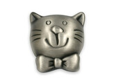 BOUTON CHAT FER ANTIQUE new