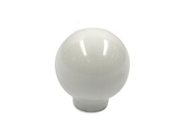 BOUTON 33mm PORCELAIN BLANC