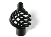 KNOP  CAGE  34MM ZWART