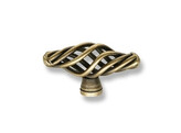 BOUTON-T CAGE 51mm TEINTE DE BRONZE