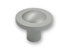 BOUTON 35mm TEINTE ALUMINIUM