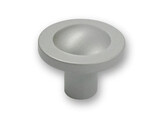 BOUTON 35mm TEINTE ALUMINIUM