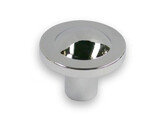 KNOP ROND 35MM GLANS VERCHROOMD