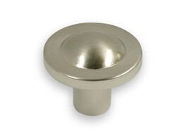 KNOP ROND 35MM RVS KLEUR