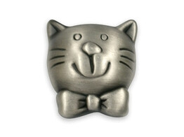 BOUTON CHAT FER ANTIQUE new