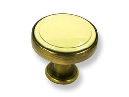 BOUTON BRONZE/BEIGE 30MM