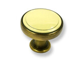 BOUTON BRONZE/BEIGE 30MM