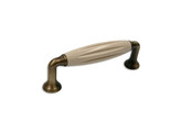 POIGNEE 96MM BRONZE ANTIQUE/BEIGE