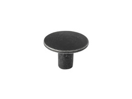 BOUTON 30 MM COULEUR FER MAT