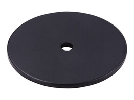 PLAQUE RONDE NOIR O 42 MM