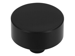 BOUTON RONDE  O 33 MM NOIR MAT