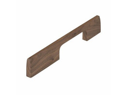 GREEP DRIMO 160MM AMERICAN WALNUT ASYMETRISCH