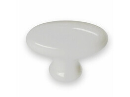 BOUTON 33mm PORCELAIN BLANC